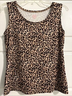 212 Collection Blue and White Floral Wrap Blouse